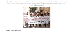 Desktop Screenshot of iwitnesspalestine.org